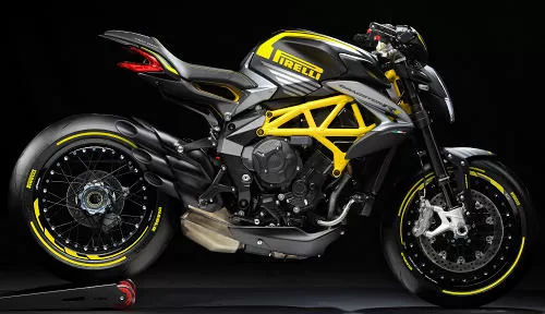 Foto de perfil del 800 DRAGSTER RR Pirelli 2019 en color indefinido.