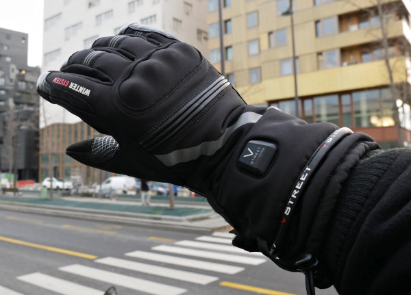 V-Street E-Vernal - Des gants chauffants qui aiment l'hiver.
