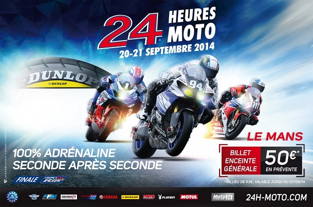 Neuf «Relais Motards Calmos» pour les 24 heures du Mans.