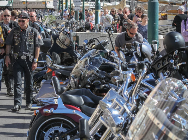 30 000 motos à l'Eurofestival Harley-Davidson de Grimaud.