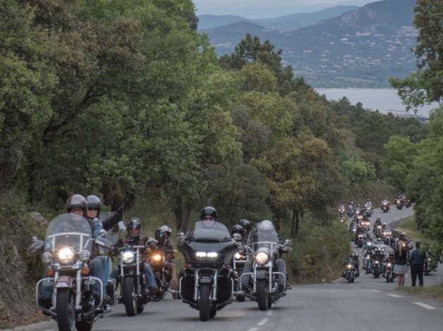 30 000 motos à l'Eurofestival Harley-Davidson de Grimaud.