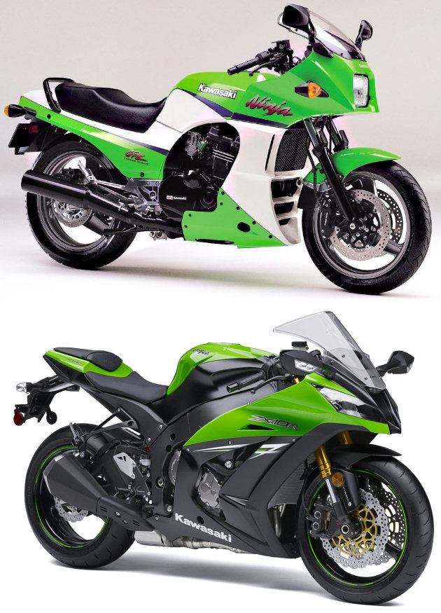 Kawasaki célèbre 30 ans de Ninja.