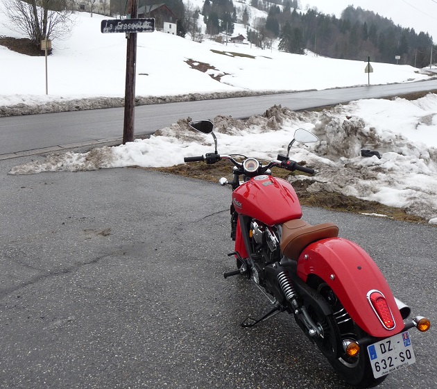 Essai de la Indian 1133 SCOUT 2016