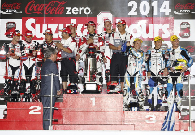 Victoire du Musashi RT #634 aux 8 hrs de Suzuka 2014.