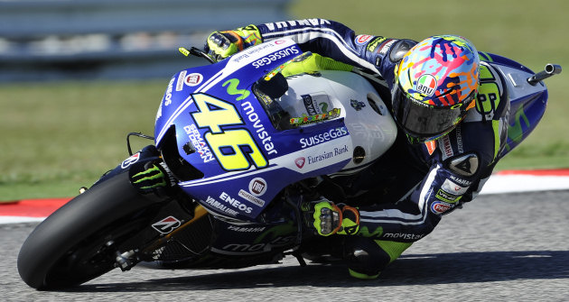 Zoom sur l'AGV PistaGP Rossi spécial Misano.