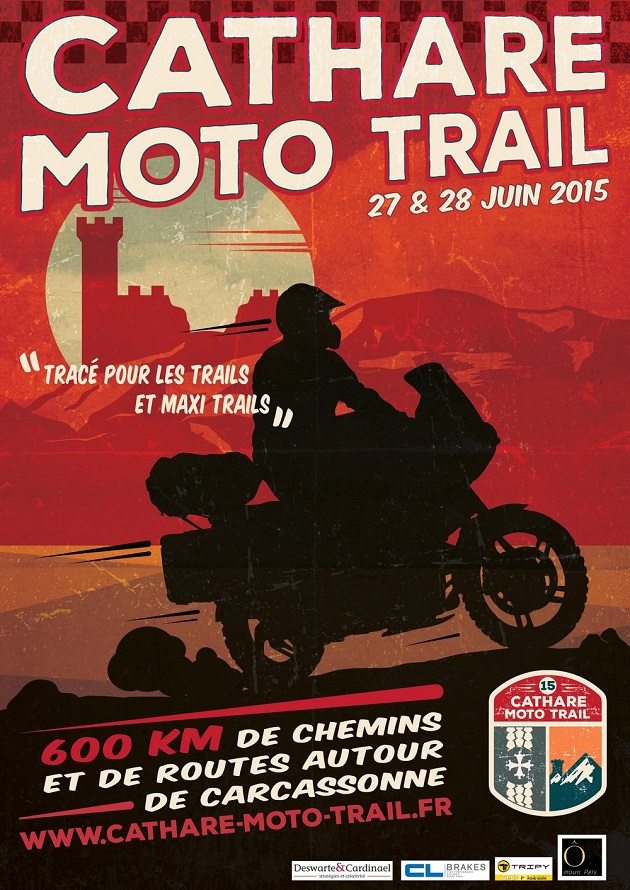 Une nouvelle randonnée trails et maxi-trails : le Cathare Moto Trail.