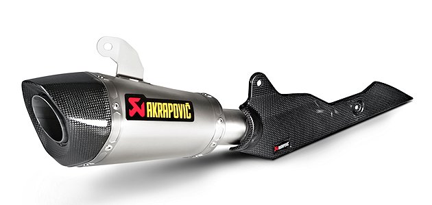 Akrapovic s'occupe de la Suzuki GSX-S 1000.