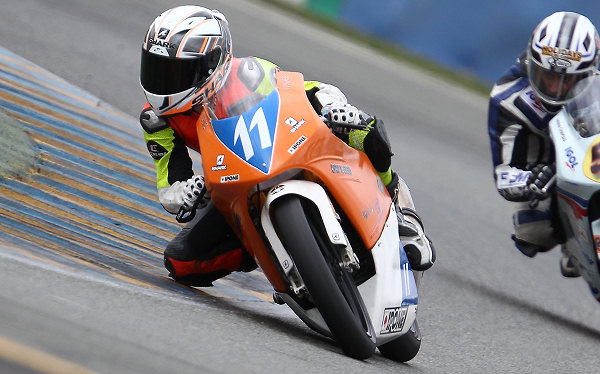 Un fructueux week-end au Mans pour Juanes en Moto3 Junior.