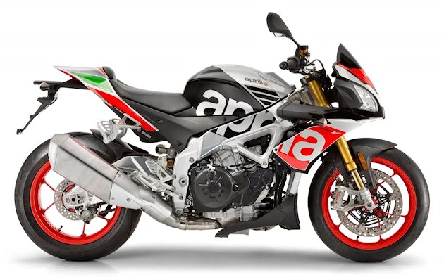 Aprilia 2017 : Grosse mise à jour Euro4 et électronique sur la gamme ; retour de la Tuono 125.