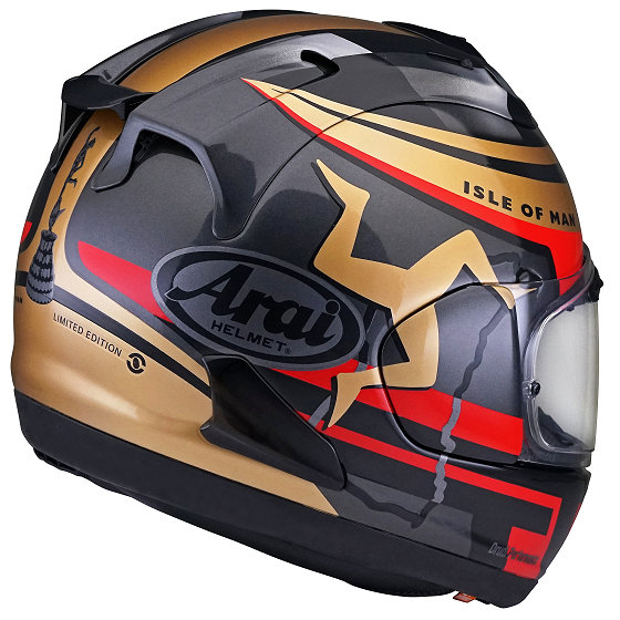 ARAI présente son casque RX-7V édition IoM TT 2020.
