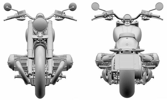 De nouvelles images des customs BMW R 18.