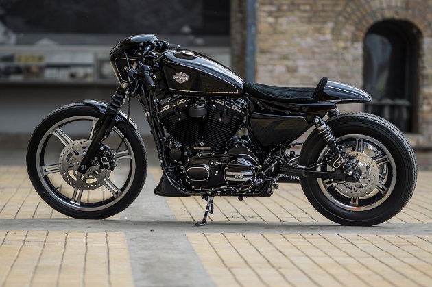 Coup d'envoi de la Battle of The Kings 2017 autour des Sportster Harley-Davidson.