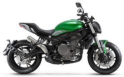 vue de profile de la Benelli 752 S