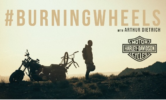 Un surprenant road-trip mêlant Harley-Davidson et BMX.