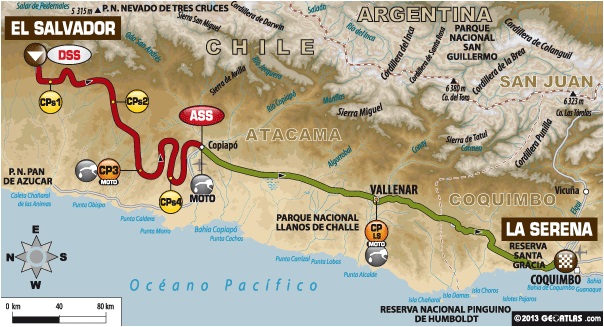 Dakar 2014 / Etape 12 - Barreda sombre.