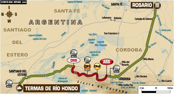 Dakar 2015 / Etape 12 - Le rookie Price remporte l'avant-dernière étape.