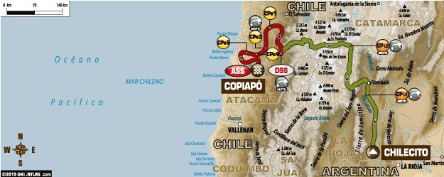 Dakar 2015 / Etape 4 - Seconde victoire pour Barreda.