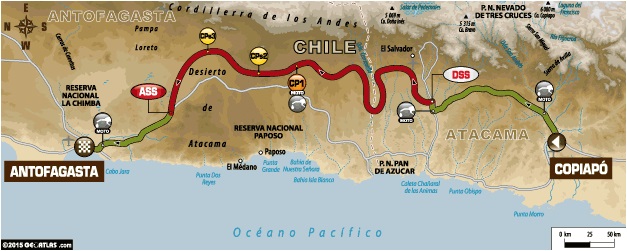 Dakar 2015 / Etape 5 - Coma se montre enfin.