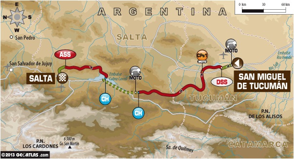Dakar 2014 / Etape 6 - Duclos s'impose, Chaleco explose.