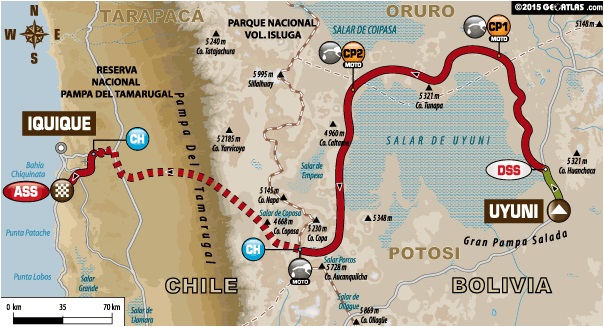 Dakar 2015 / Etape 8 - Quintanilla brille. Coma prend les rennes.