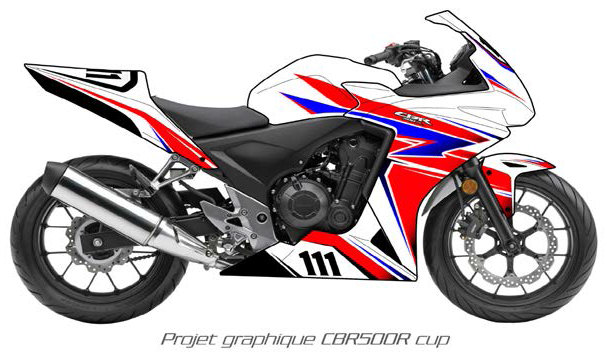 Compétition : lancement de la CBR 500 Cup.