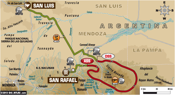 Dakar 2014 / Etape 2 : Sunderland rejoint les grands.