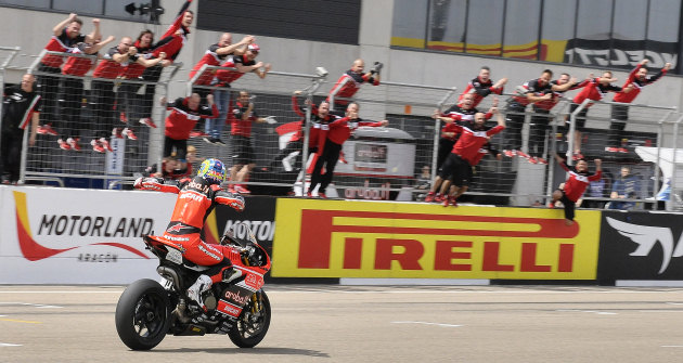 WSBK / Aragon - Ducati est de retour, Rea confirme, Cluzel en déveine.