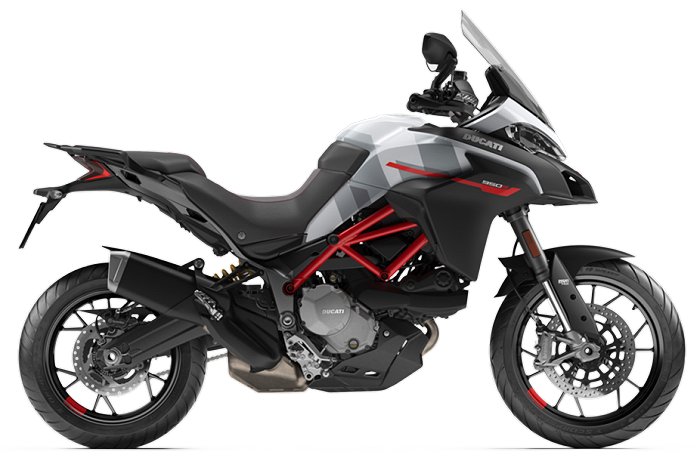 La Multistrada 950 S prépare 2021 avec un coloris 'GP White'.