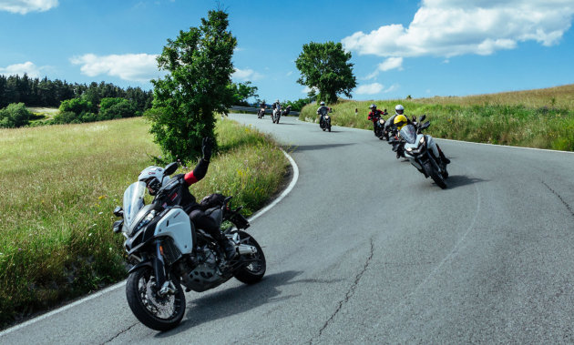 Profitez d'un week-end complet en Ducat' avec le Ducati Dream Tour.