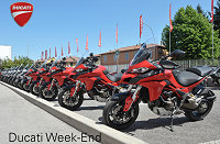 Week-End Ducati au château de Vincennes fin mai.