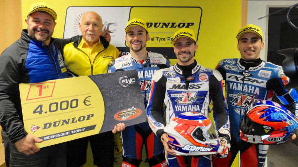 Moto Ain CRT remporte l'EWC Dunlop Independent Trophy à Oschersleben.