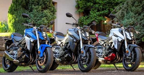 Les couleurs de la Suzuki 950 GSX-S