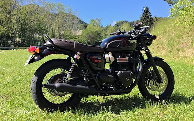 Essai de la Triumph 1200 BONNEVILLE T 120 2016
