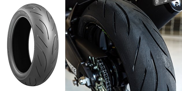 Essai du nouveau pneu hypersport S21 de Bridgestone.