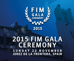 Une application pour suivre la cérémonie du FIM Gala 2015.