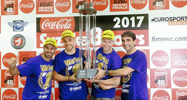 La victoire et la passe de 3 pour Yamaha Factory aux 8 hrs de Suzuka.