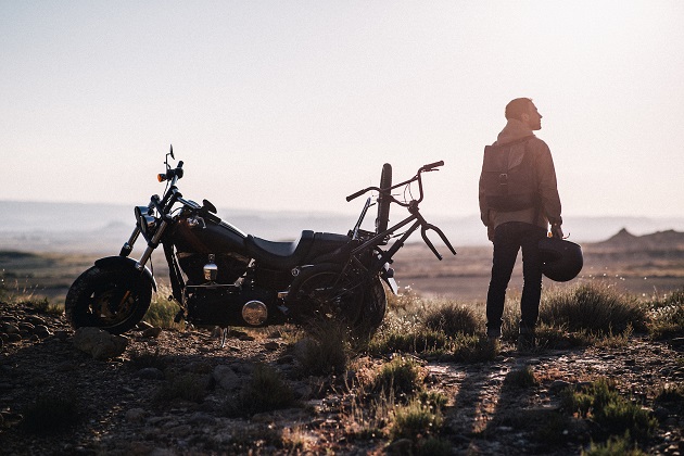 Un surprenant road-trip mêlant Harley-Davidson et BMX.