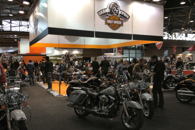 Harley-Davidson Grand Lyon fête ses 10 ans au Salon du 2 roues.