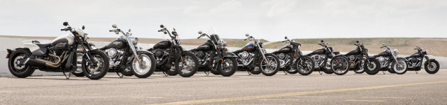 Harley-Davidson joue placé en 2019, avant sa grande évolution.