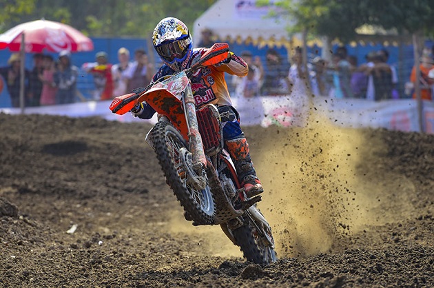 MXGP - Romain Febvre fait le doublé en Thaïlande.