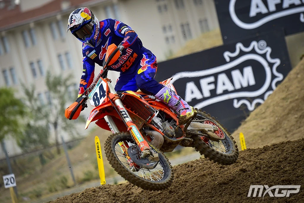 Jeffrey Herlings sur sa KTM lors du grand prix de Turquie MXGP