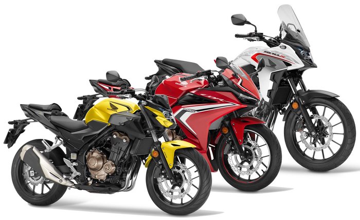Les Honda CB 500 se mettent à jour pour Euro5.