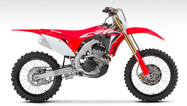 Honda présente ses CRF 450 R et CRF 250 R.
