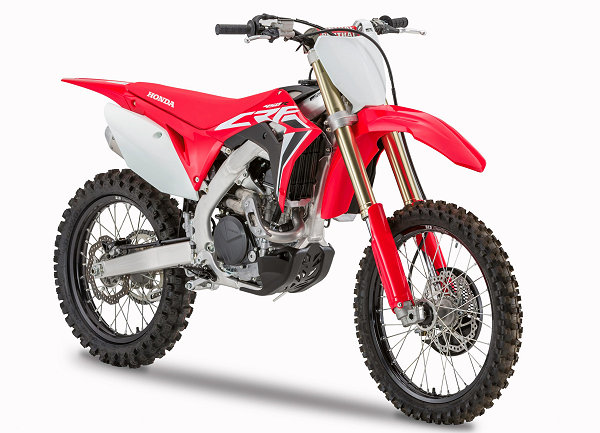 Honda présente ses CRF 450 R et CRF 250 R.