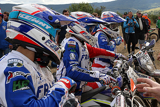ISDE Jour 1 - Les Français s'installent sur le podium. Les USA en tête.
