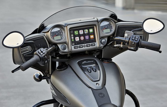 Système Apple CarPlay pour Indian Indian dévoile la majeure partie de sa gamme 2021.