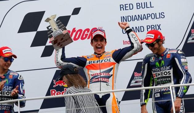 MotoGP / Indianapolis - 10 sur 10 ! Marc Márquez sur les traces d'Agostini.