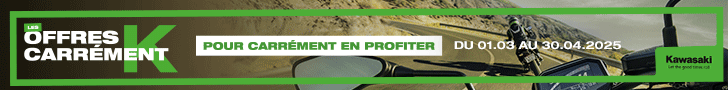 Les offres carréments K de Kawasaki
