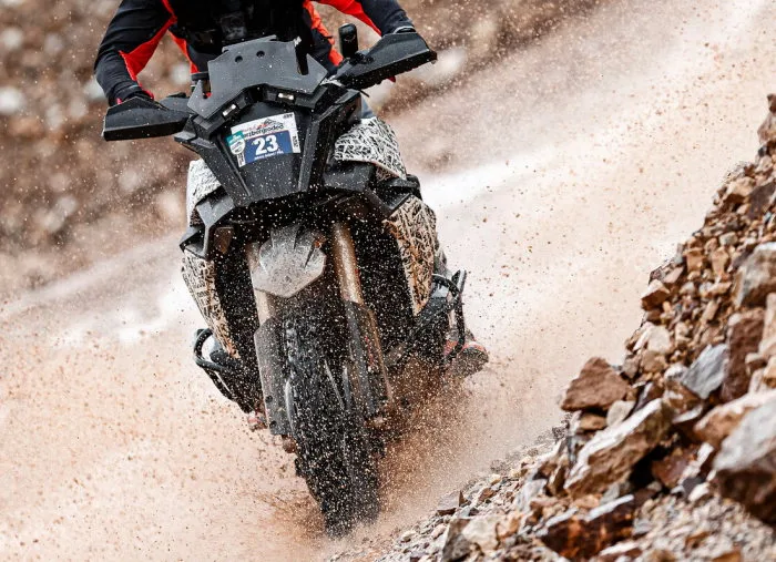 Présence de la KTM 1390 Super Adventure à l'Erzbergrodeo 2024.