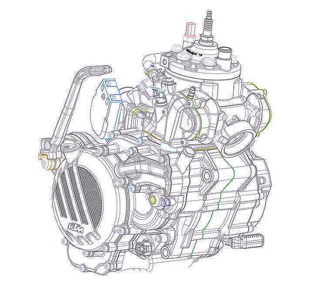 L'injection débarque sur les KTM enduro deux-temps.